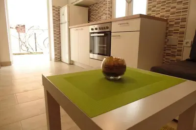 Kuhinja ili čajna kuhinja u objektu Apartmani Gogos