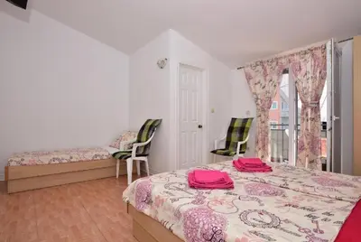 Krevet ili kreveti u jedinici u objektu Apartments with parking space Makarska - 24785