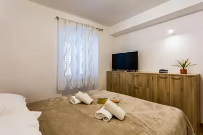 Krevet ili kreveti u jedinici u objektu Kuća Ružica