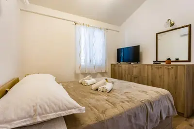 Krevet ili kreveti u jedinici u objektu Kuća Ružica