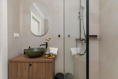 Kupaonica u objektu Luči apartment, Omiš