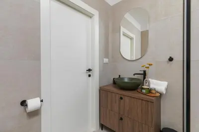 Kupaonica u objektu Luči apartment, Omiš