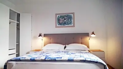 Krevet ili kreveti u jedinici u objektu Apartment with sea view terrace