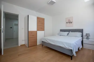 Krevet ili kreveti u jedinici u objektu Casa Moderna - New Spacious Apartments
