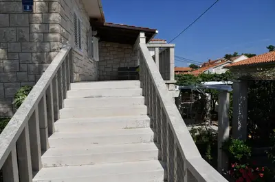 Tlocrt objekta A apartment with terrace 1 min walk to the beach