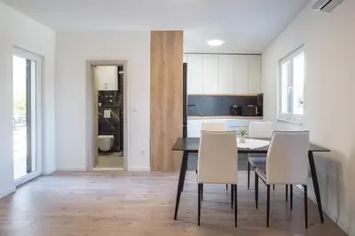 Kuhinja ili čajna kuhinja u objektu Apartment Rocky