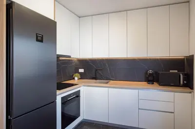Kuhinja ili čajna kuhinja u objektu Apartment Rocky