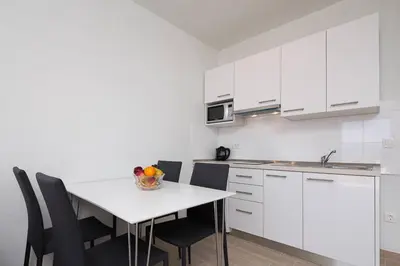 Kuhinja ili čajna kuhinja u objektu Apartments Panorama