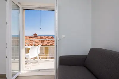 Balkon ili terasa u objektu Apartments Panorama