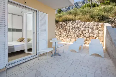 Balkon ili terasa u objektu Apartments Panorama