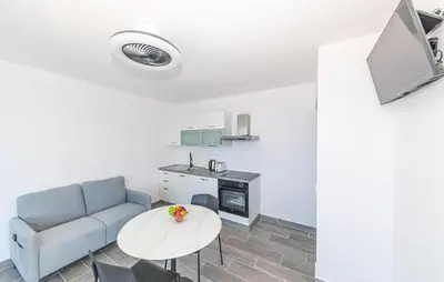 Kuhinja ili čajna kuhinja u objektu Apartment Pogled