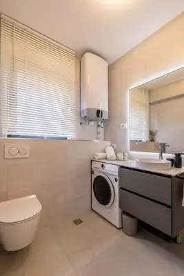 Kupaonica u objektu Make Memories by the Sea - Apartments Storia