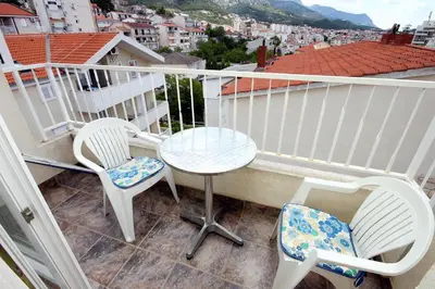 Tlocrt objekta Apartments by the sea Makarska - 6880