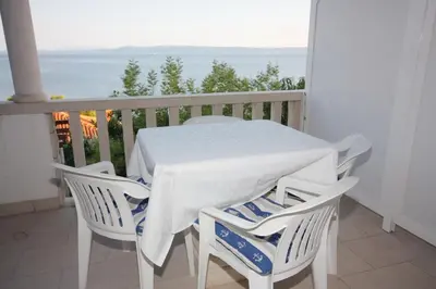 Balkon ili terasa u objektu Apartments by the sea Puntinak, Brac - 718