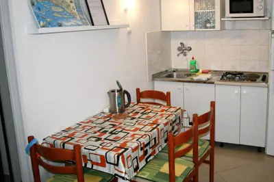 Kuhinja ili čajna kuhinja u objektu Apartments by the sea Pisak, Omis - 1014