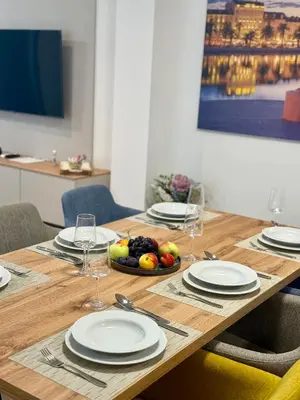 TV i/ili zabavni centar u objektu Stella Maris Deluxe