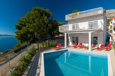 Tlocrt objekta Seaside luxury villa with a swimming pool Medici, Omis - 6071