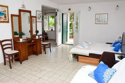 Krevet ili kreveti u jedinici u objektu Apartment Promajna 2588c