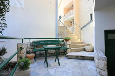 Balkon ili terasa u objektu Apartments by the sea Stanici, Omis - 2764