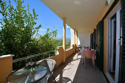 Balkon ili terasa u objektu Tri palme