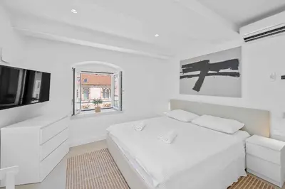 Krevet ili kreveti u jedinici u objektu Arsenal Suite Hvar