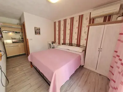Krevet ili kreveti u jedinici u objektu Studio apartment in Stari grad