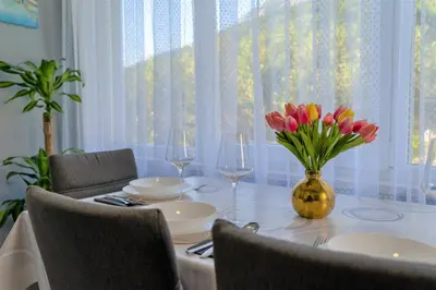 Tlocrt objekta Apartments Hudovernik