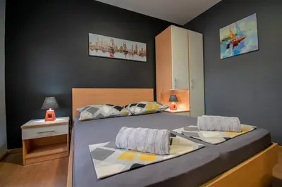 Krevet ili kreveti u jedinici u objektu Apartments Hudovernik