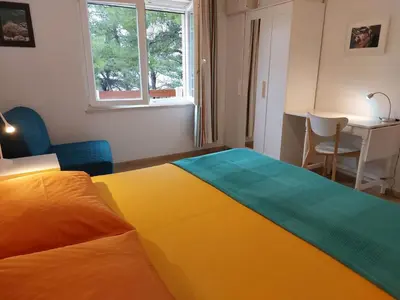 Krevet ili kreveti u jedinici u objektu Seahouse Albertina