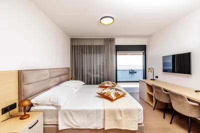 TV i/ili zabavni centar u objektu Stella Maris Beach