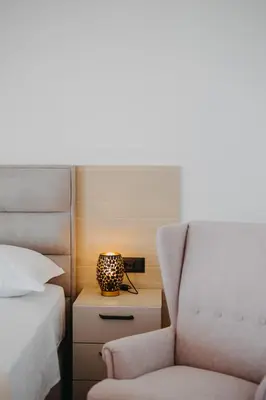 Krevet ili kreveti u jedinici u objektu Stella Maris Beach