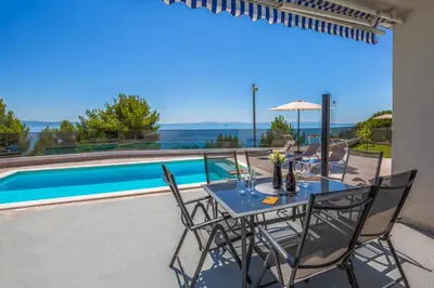 Bazen u objektu Holiday Home Zarello with Private Pool next to the Sea ili u blizini