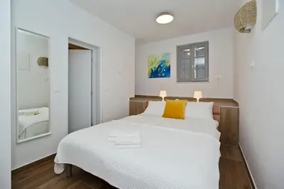Krevet ili kreveti u jedinici u objektu Apartment Dinko