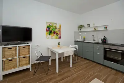 Kuhinja ili čajna kuhinja u objektu Apartment Dinko