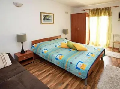 Krevet ili kreveti u jedinici u objektu Apartments K Supetar