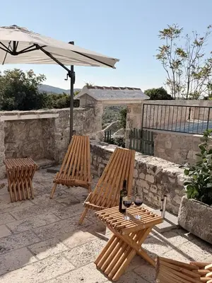 Balkon ili terasa u objektu Humac Vero Apartments