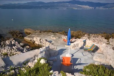 Tlocrt objekta Apartments by the sea Splitska, Brac - 11339