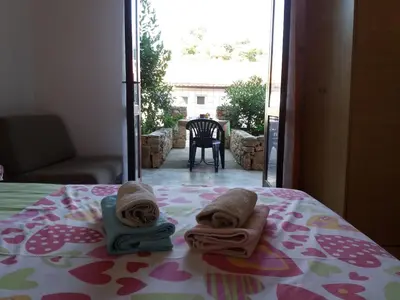 Balkon ili terasa u objektu Apartments Nikolina - Vitarnja
