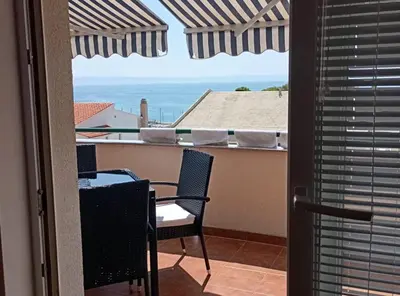 Balkon ili terasa u objektu Apartment Tonco Baška Voda