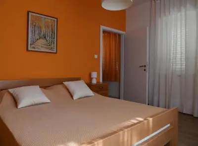 Krevet ili kreveti u jedinici u objektu Apartments Near Sea Supetar