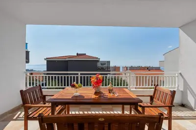 Balkon ili terasa u objektu Apartments Vele II