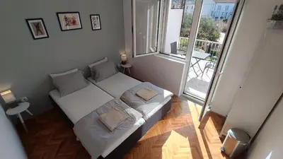 Krevet ili kreveti u jedinici u objektu Oleas Stari Grad Hvar - RoomsNew - 2 Min to Sea and Center