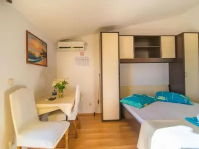 Krevet ili kreveti u jedinici u objektu Apartmani Cihorich - Studio Apartment