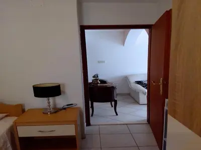 Krevet ili kreveti u jedinici u objektu Apartments Villa Nada Sutivan - Two Bedroom Apartment with Terrace