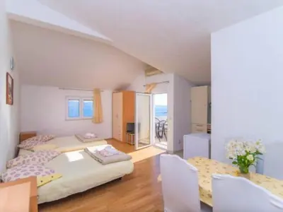 Krevet ili kreveti u jedinici u objektu Apartmani Cihorich - Studio Apartment