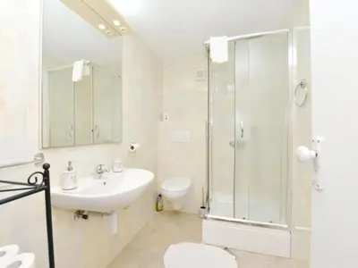 Kupaonica u objektu Bay House Rosohotnica - One Bedroom Apartment