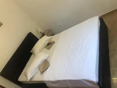 Krevet ili kreveti u jedinici u objektu Apartmani Villa Borzic - One Bedroom Apartment with Terarce