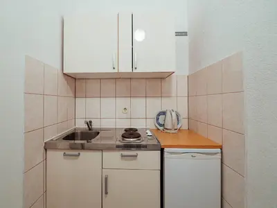 Kuhinja ili čajna kuhinja u objektu Apartments Pezo - Studio apartment Tina 1