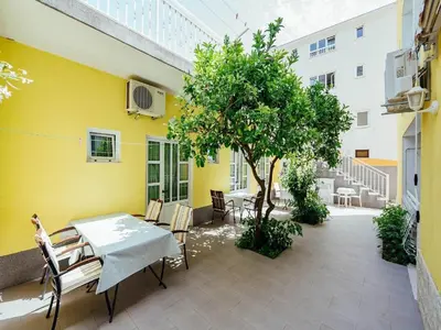 Balkon ili terasa u objektu Apartments Pezo - Studio apartment Tina 1