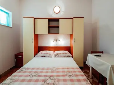 Krevet ili kreveti u jedinici u objektu Apartments Pezo - Studio apartment Tina 1